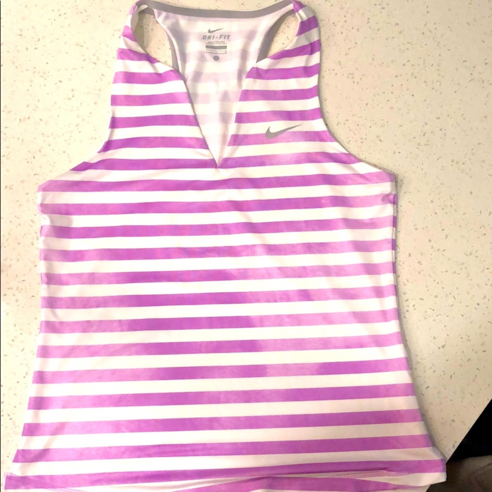 Nike drifit racer back tank